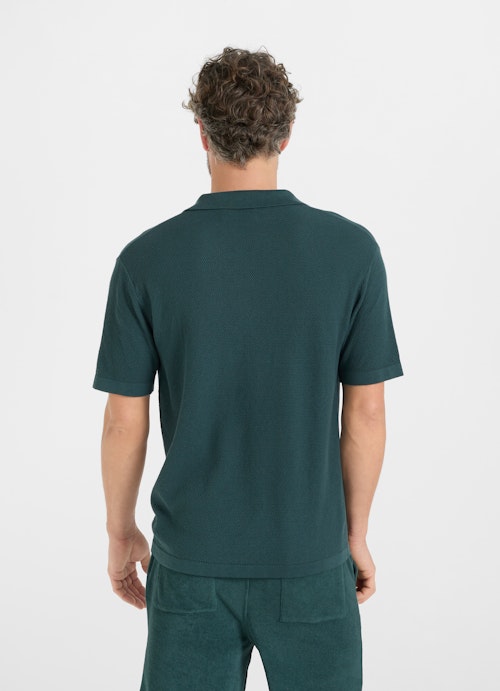 Regular Fit T-shirts Doubleface - Polo Shirt pineneedle