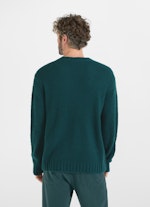 Casual Fit Strick Strick Pullover pineneedle