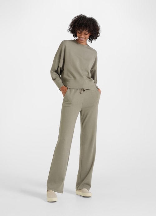 Coupe Casual Fit Pantalons Wide Leg Fit - Sweatpants moon rock