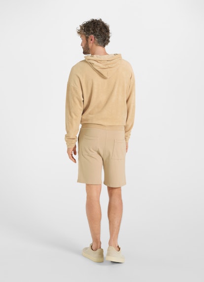 Slim Fit Shorts Frottee - Shorts camel