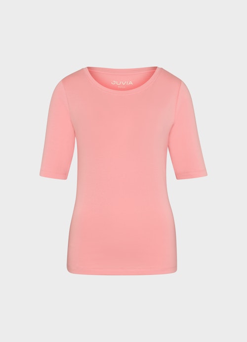 Slim Fit T-shirts Jersey Modal - T-Shirt fresh salmon