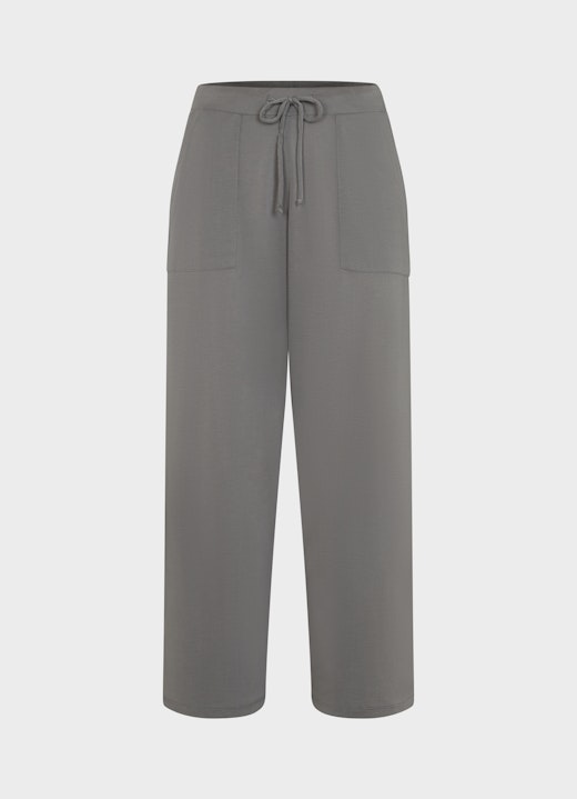 Wide Leg Fit Hosen Nightwear - Hose ash grey