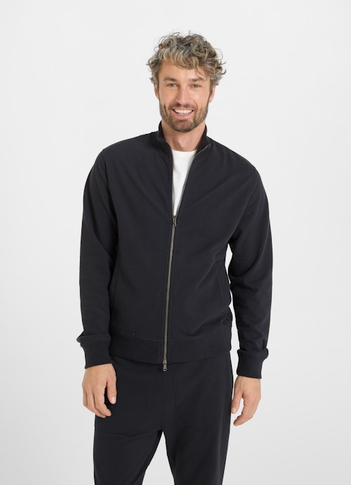 Regular Fit Jacken Sweatjacke navy