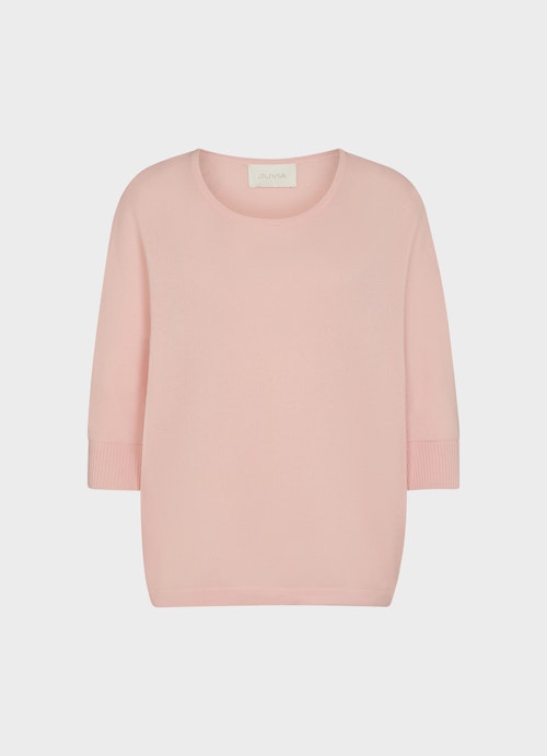 Oversized Fit Knitwear Cashmere Blend - Pullover pale pink