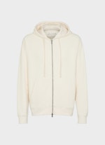 Regular Fit Jacken Hoodie - Sweatjacke eggshell