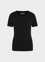 Slim Fit T-Shirts Jersey Modal - T-Shirt black