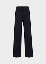 Regular Fit Pants Cashmere Blend - Knitpants navy