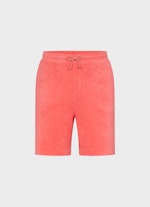 Slim Fit Shorts Frottee - Shorts fiery pink