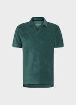 Regular Fit T-Shirts Frottee - Poloshirt pineneedle