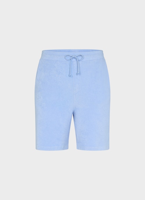 Slim Fit Shorts Frottee - Shorts marina blue