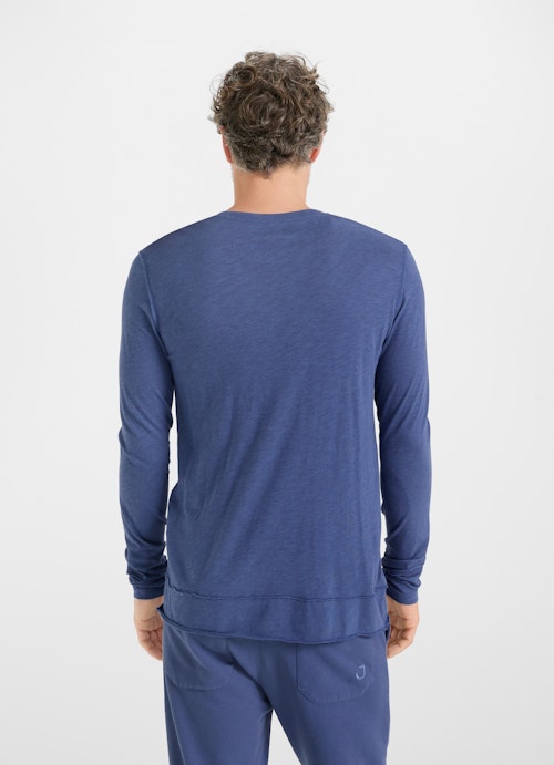 Regular Fit Long sleeve tops Longsleeve smokey blue