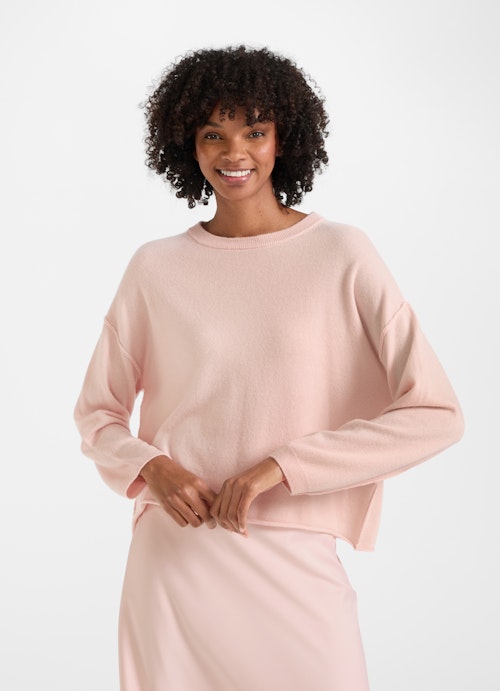 Oversized Fit Knitwear Knit - Pullover pale pink