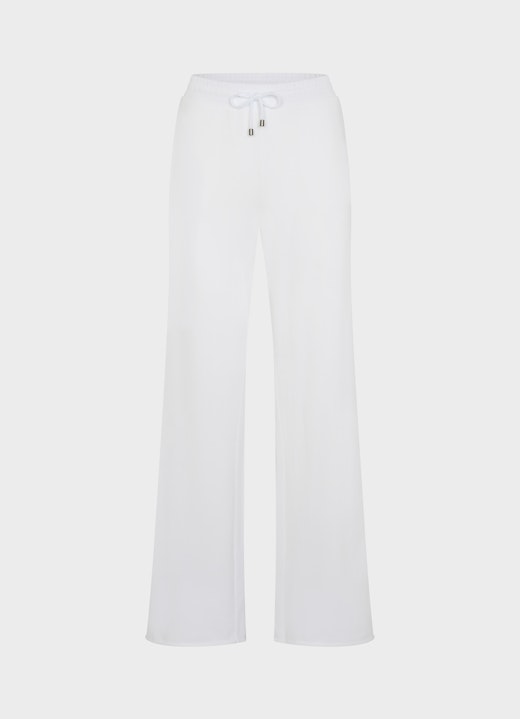 Wide Leg Fit Pants Wide Leg Fit - Sweatpants white