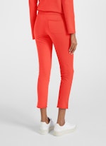 High Waist Fit Hosen Slim Fit - Sweatpants poppy red