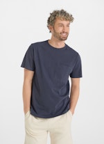 Regular Fit T-shirts T-Shirt blue indigo