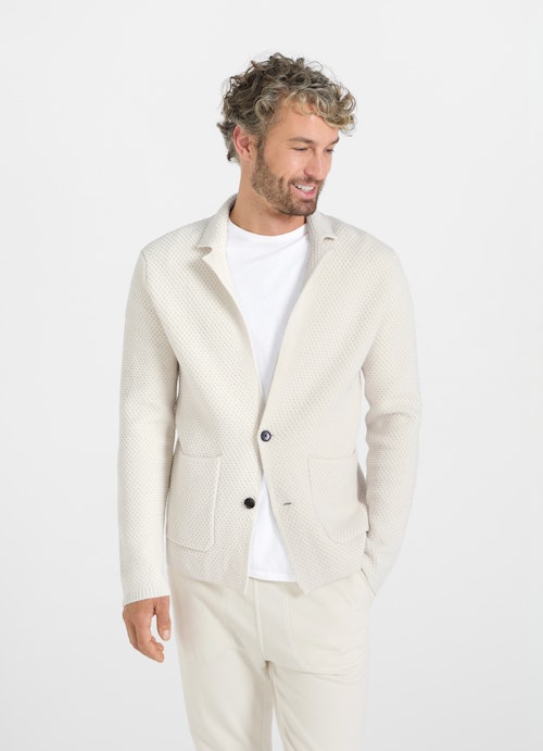 Regular Fit Blazer Cherish Cotton - Blazer eggshell