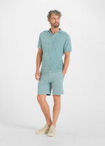 Regular Fit T-Shirts Frottee - Poloshirt slate green