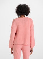 Loose Fit Strick Strick - Cardigan fresh salmon