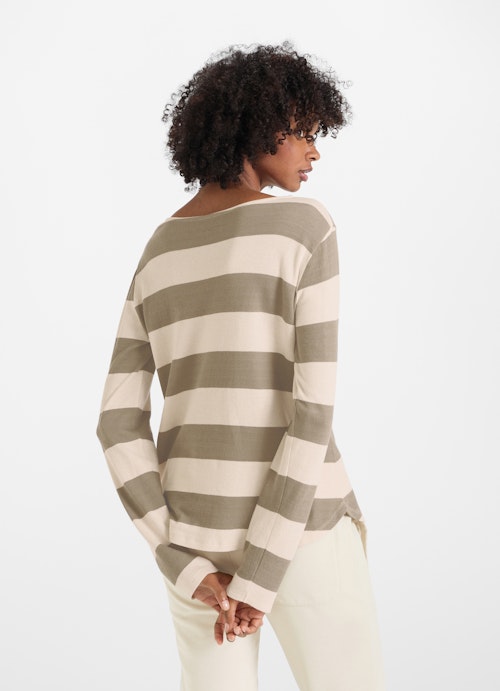 Oversized Fit Pullover Cashmix - Sweater moon rock-almond milk