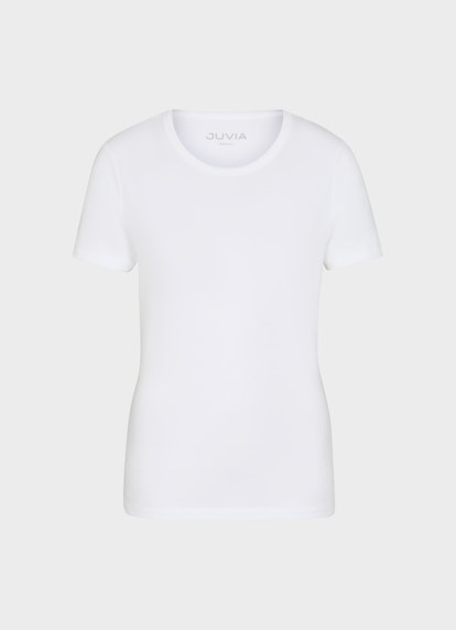 Slim Fit T-Shirts Jersey Modal - T-Shirt white