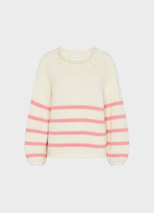 Regular Fit Knitwear Knit - Pullover eggshell