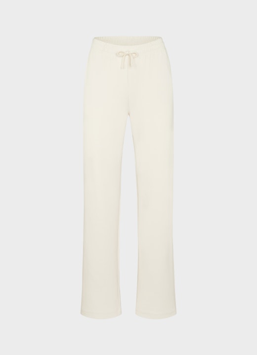 Wide Leg Fit Hosen Wide Leg - Sweatpants eggshell