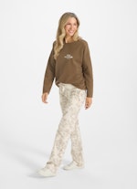 Coupe Wide Leg Fit Pantalons Wide Leg - Sweatpants milky coffee