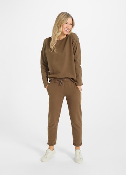 Loose Fit Sweatshirts Sweatshirt milky coffee