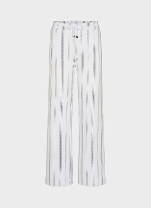 Wide Leg Fit Pants Wide Leg - Sweatpants white