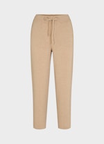 Coupe Regular Fit Pantalons Cashmere Blend - Hose camel