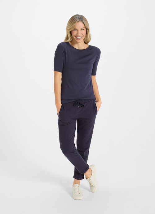 Slim Fit T-shirts Jersey Modal - T-Shirt nightshades