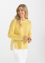 Casual Fit Strick Strick - Pullover lemon drop