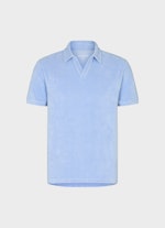 Regular Fit T-Shirts Frottee - Poloshirt marina blue