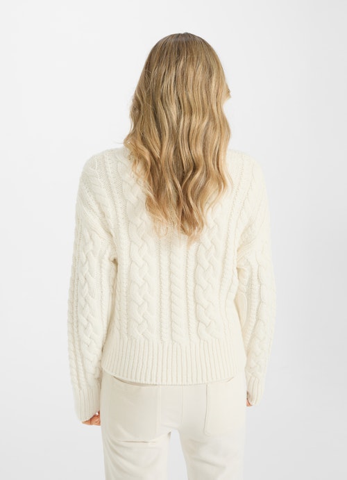 Regular Fit Knitwear Knit - Pullover eggshell