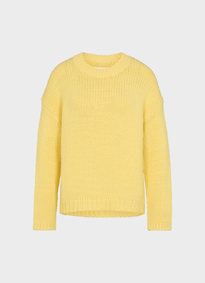 Casual Fit Strick Strick - Pullover lemon drop