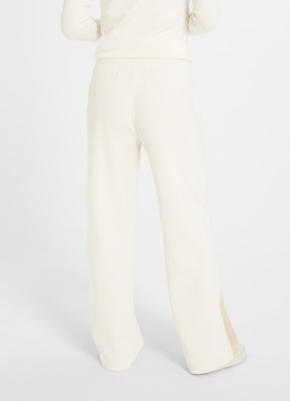 Coupe Wide Leg Fit Pantalons Wide Leg - Sweatpants eggshell