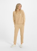 Coupe Loose Fit Sweat-shirts Sweatshirt camel