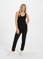 Coupe Slim Fit Hauts Top black