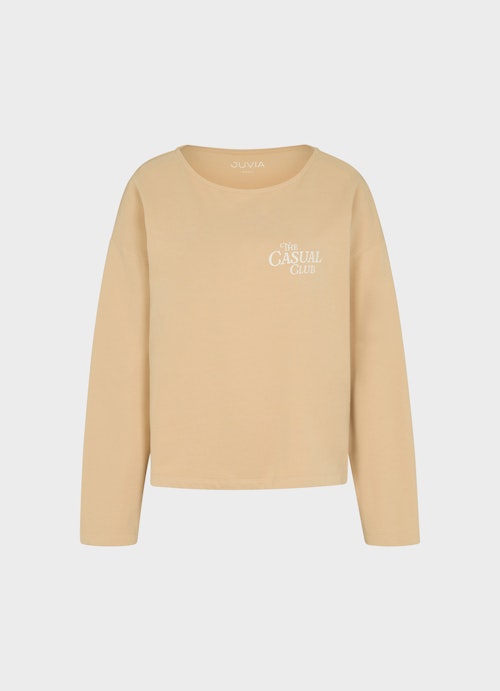 Loose Fit Sweatshirts Sweatshirt camel