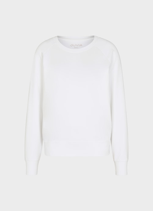 Loose Fit Sweatshirts Sweatshirt white