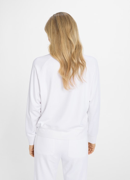 Coupe Loose Fit Sweat-shirts Sweatshirt white