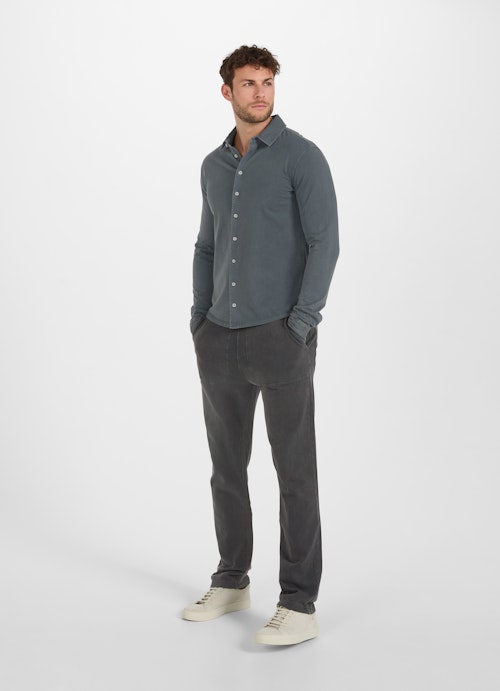 Regular Fit Hemden Hemd smoke