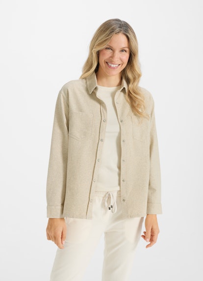 Loose Fit Jacken Overshirt camel