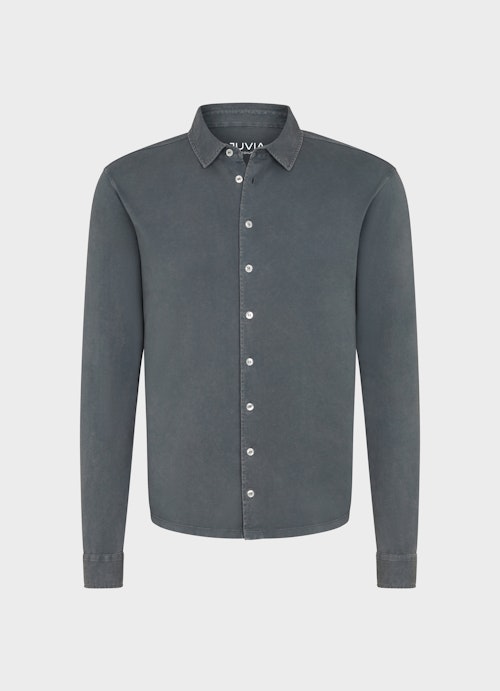 Regular Fit Shirts Grau smoke