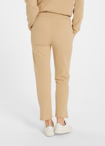 Coupe Slim Fit Pantalons High Waist - Sweatpants camel