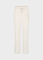 Wide Leg Fit Hosen Monaco Baby Velvet Trousers eggshell