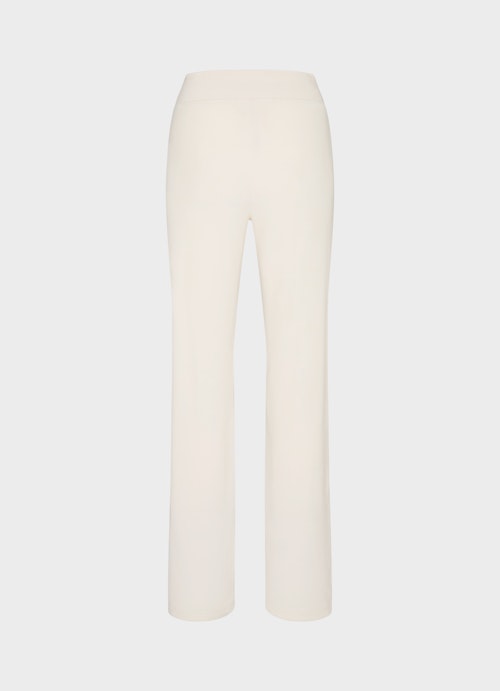 Coupe Wide Leg Pantalons Pantalon en velours Monaco Baby eggshell