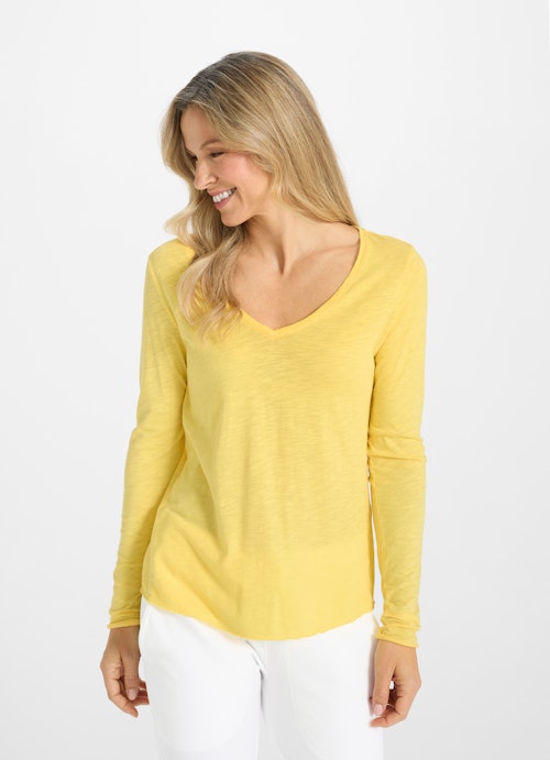 Slim Fit Longsleeves Longsleeve lemon drop