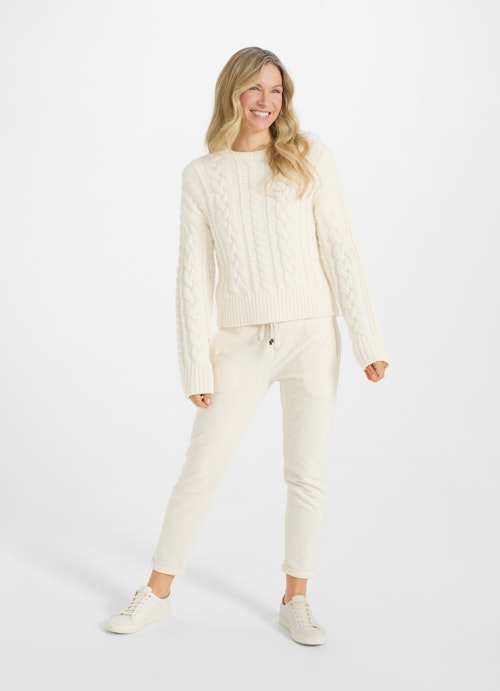 Regular Fit Knitwear Knit - Pullover eggshell