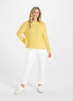 Casual Fit Strick Strick - Pullover lemon drop